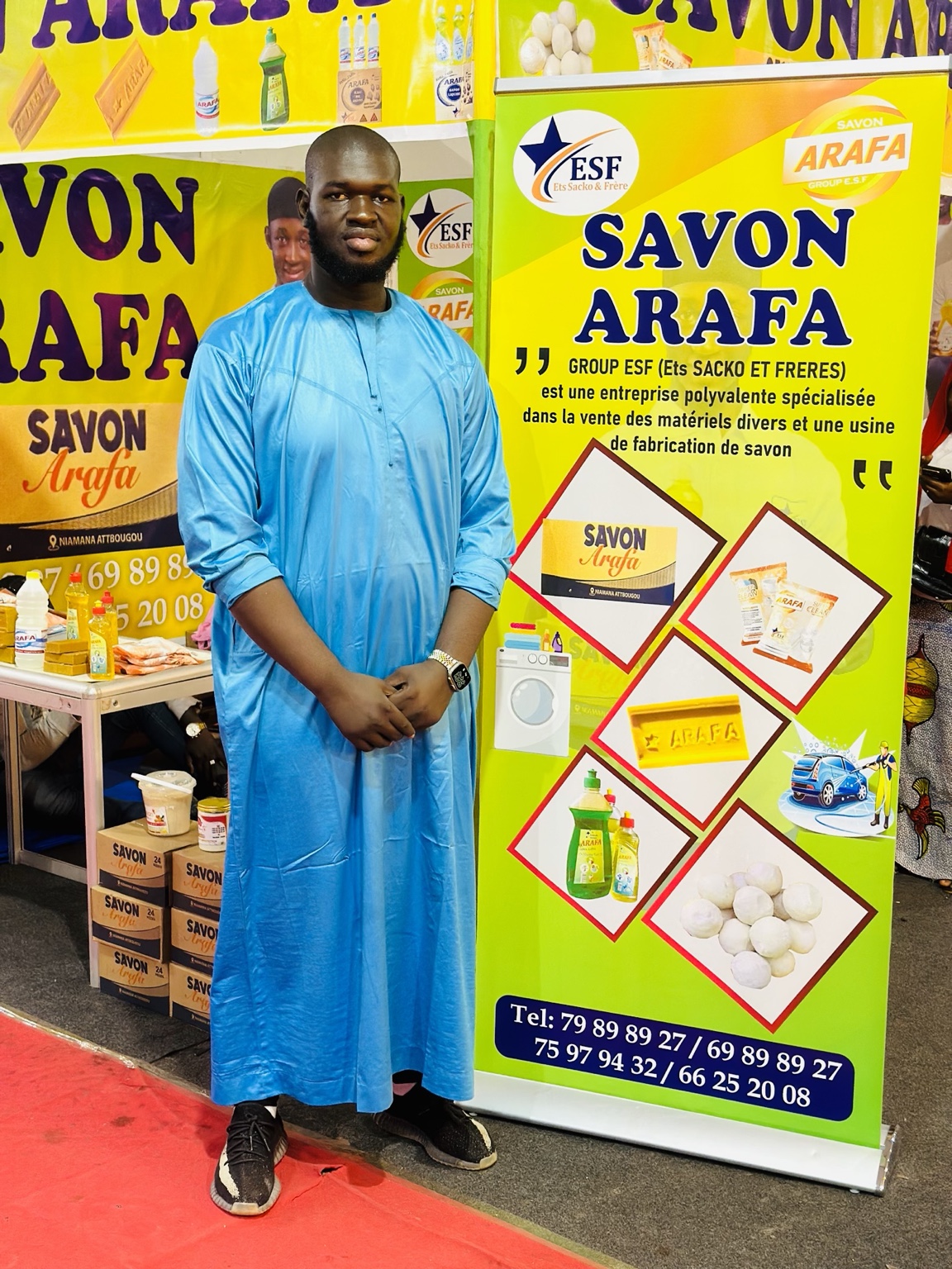 Stand publicitaire ARAFA