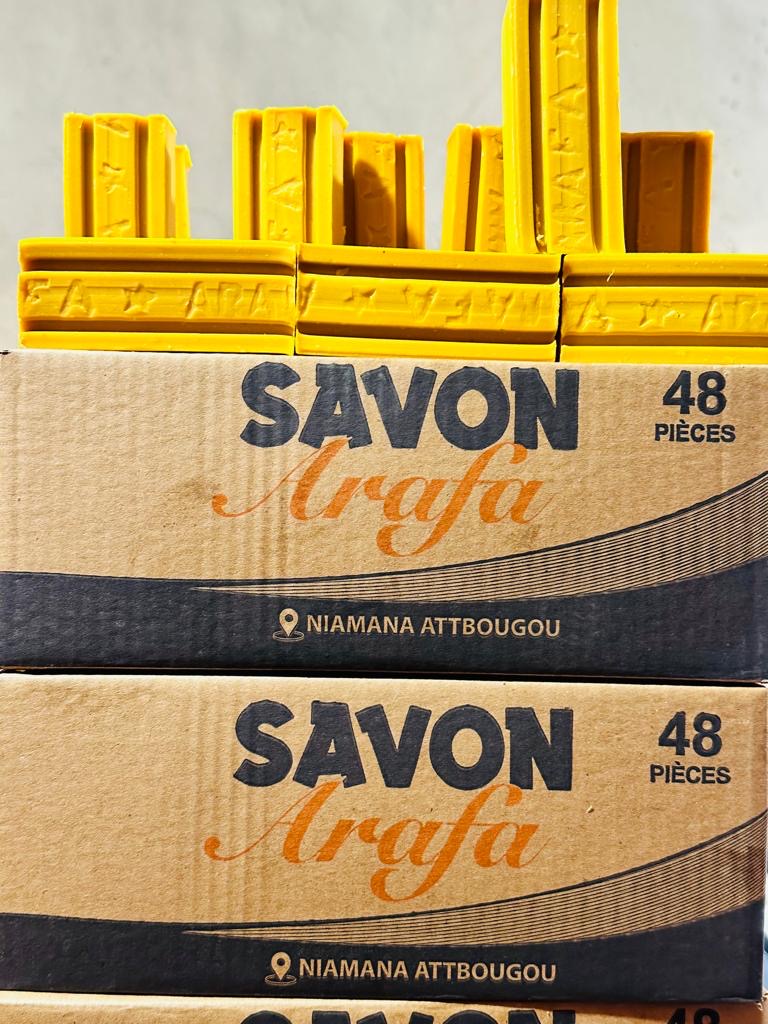 Cartons de savon ARAFA de 48 pièces