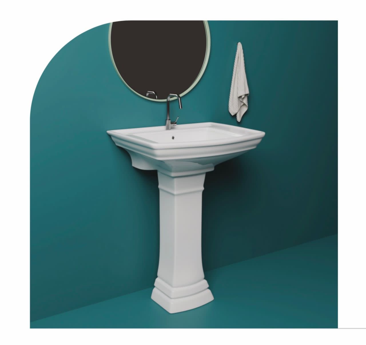 Lavabo luxe — modèle Classique