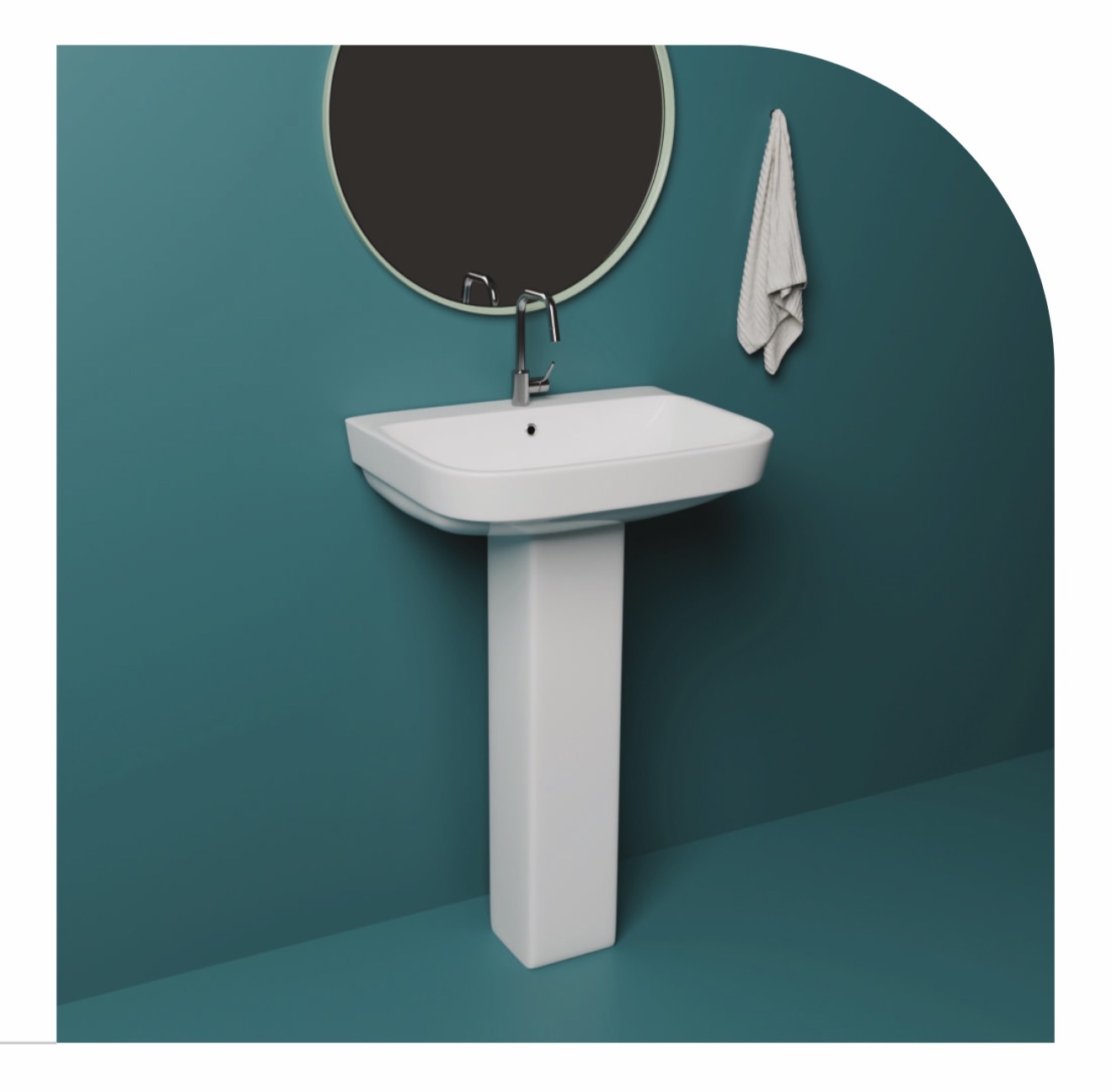 Lavabo luxe — modèle Grand format